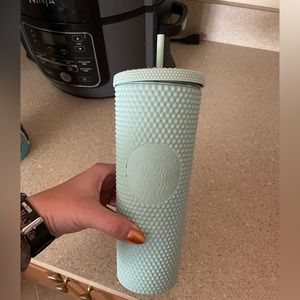 Mint Green Starbucks Cup